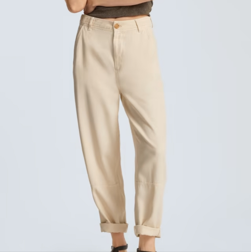 Everlane, The Chino in Buttersoft, 14, Parchment